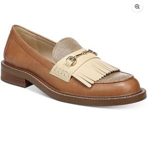 Sam Edelman Womens Cammi Leather Fringe Loafer